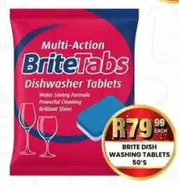 Take 'n Pay Brite dish washing tablets offer