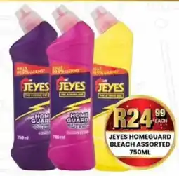 Take 'n Pay Jeyes homeguard bleach assorted offer