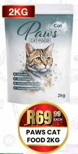 Take 'n Pay Paws cat food offer