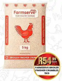 Take 'n Pay Farmserve broiler finisher crumbles offer