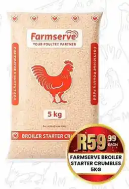 Take 'n Pay Farmserve broiler starter crumbles offer