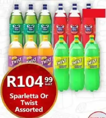Take 'n Pay Sparletta Or Twist Assorted offer