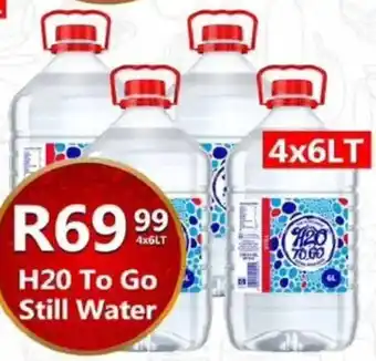 Take 'n Pay H20 To Go Still Water offer