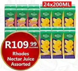 Take 'n Pay Rhodes Nectar Juice Assorted offer