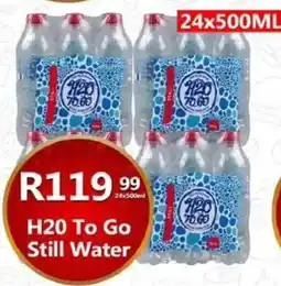 Take 'n Pay H20 To Go Still Water offer