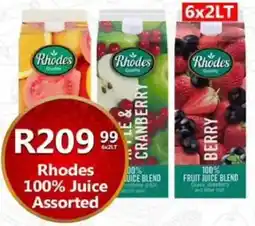 Take 'n Pay Rhodes 100% Juice Assorted offer