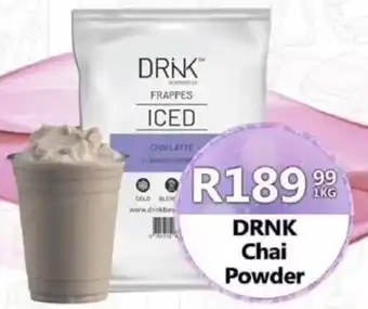 Take 'n Pay DRNK Chai Powder offer