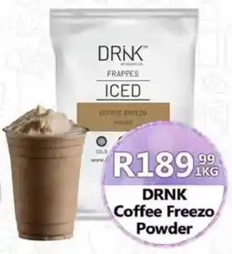 Take 'n Pay DRNK Coffee Freezo Powder offer
