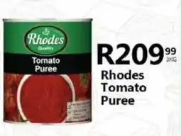 Take 'n Pay Rhodes Tomato Puree offer