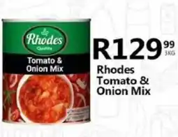 Take 'n Pay Rhodes Tomato & Onion Mix offer