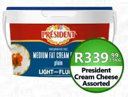 Take 'n Pay President Cream Cheese Assorted offer