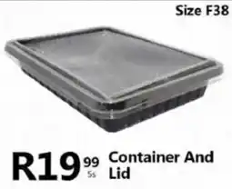 Take 'n Pay Container And Lid offer