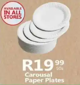 Take 'n Pay Carousal Paper Plates offer