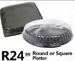 Take 'n Pay Round or Square Platter offer