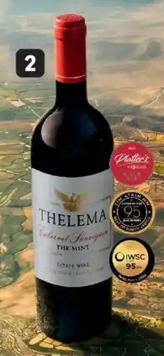 Makro’s liquor Thelema Mint Cabernet Sauvignon offer
