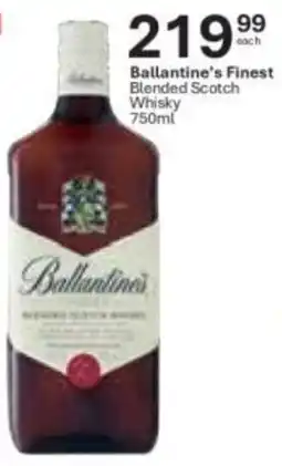Liquor City Ballantine's Finest Blended Scotch Whisky offer