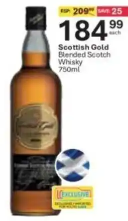 Liquor City Scottish Gold Blended Scotch Whisky offer