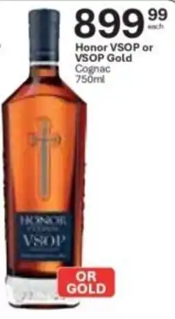 Liquor City Honor VSOP or VSOP Gold Cognac offer
