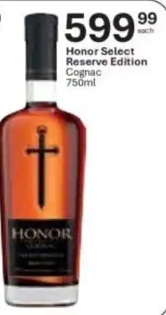 Liquor City Honor Select Reserve Edition Cognac offer