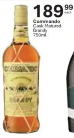 Liquor City Commando Cask Matured Brandy offer