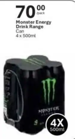 Liquor City Monster Energy Drink Range Can offer