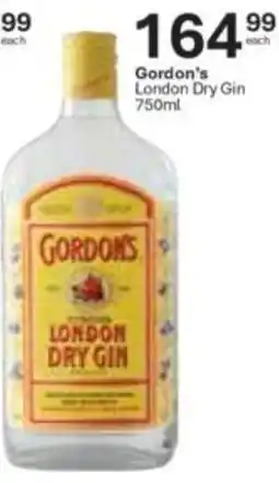 Liquor City Gordon's London Dry Gin offer