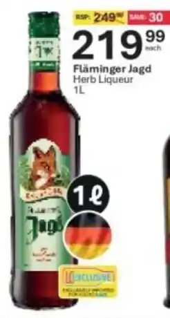 Liquor City Flaminger Jagd Herb Liqueur offer