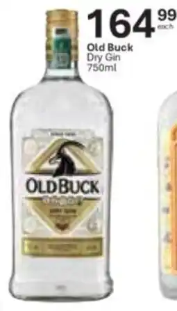 Liquor City Old Buck Dry Gin offer