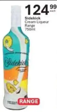 Liquor City Sidekick Cream Liqueur Range offer
