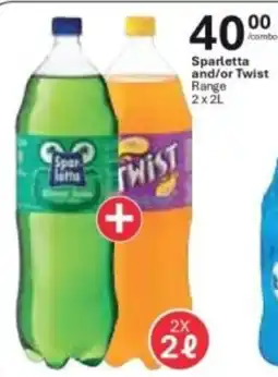 Liquor City Sparletta and/or Twist Range offer