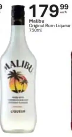 Liquor City Malibu Original Rum Liqueur offer