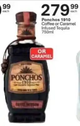 Liquor City Ponchos 1910 Coffee or Caramel Infused Tequila offer