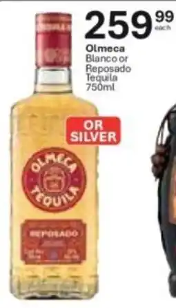 Liquor City Olmeca Blanco or Reposado Tequila offer