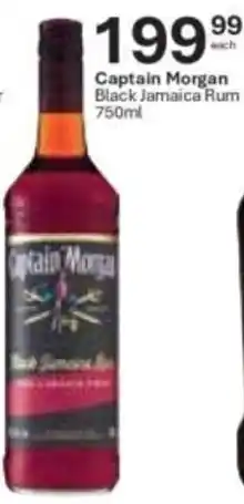 Liquor City Captain Morgan Black Jamaica Rum offer