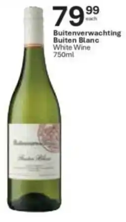 Liquor City Buitenverwachting Buiten Blanc White Wine offer