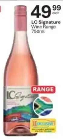 Liquor City LC Signature Wine Range offer