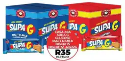 1UP Cara-mia supa g glucose malt 'n milk biscuits offer