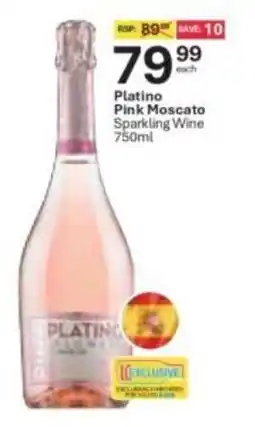Liquor City Platino Pink Moscato Sparkling Wine offer