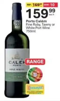 Liquor City Porto Calém Fine Ruby, Tawny or White Port Wine offer
