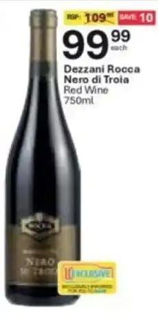 Liquor City Dezzani Rocca Nero di Troia Red Wine offer