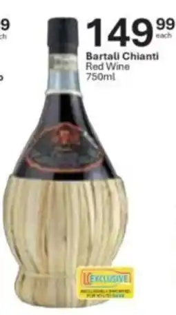 Liquor City Bartali Chianti Red Wine offer