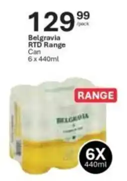 Liquor City Belgravia RTD Range offer