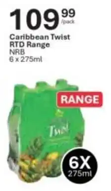 Liquor City Caribbean Twist RTD Range NRB offer