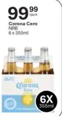 Liquor City Corona Cero NRB offer