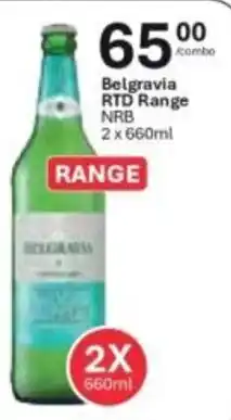 Liquor City Belgravia RTD Range NRB offer