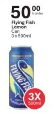 Liquor City Flying Fish Lemon Can offer