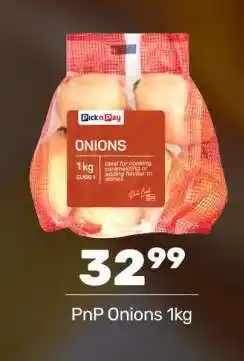 Pick n Pay PnP Onions 1kg offer