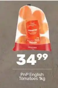 Pick n Pay PnP English Tomatoes 1kg offer