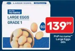 Pick n Pay PnP no name Large Eggs offer