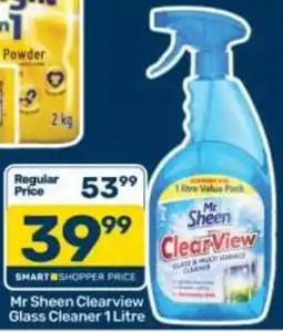 Pick n Pay Mr Sheen Clearview Glass Cleaner offer